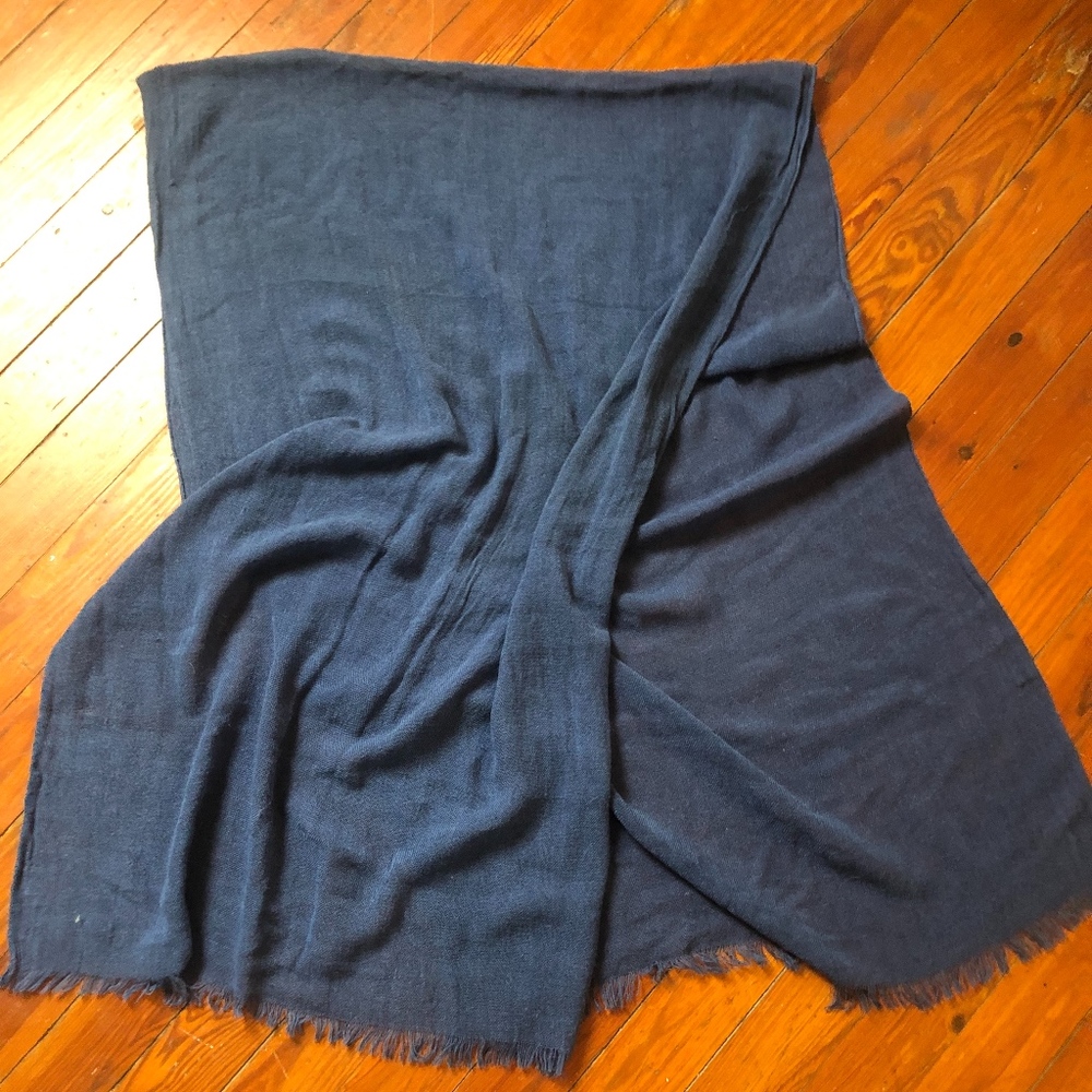 Airy Blue Scarf